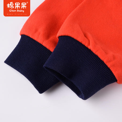 商场同款棉果果秋季新款男童圆领套头卫衣纯棉毛圈时尚潮流M312180222493 商品图8