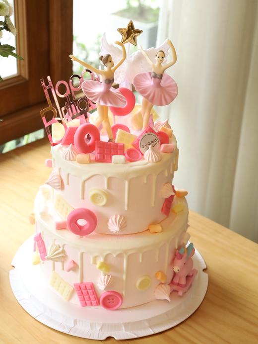 粉色双层芭蕾女孩（图片是8+6双层 可以做单层） 商品图2