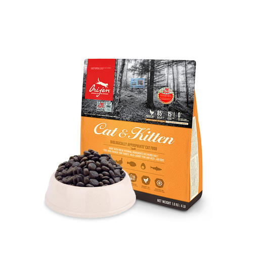 渴望/Orijen原始猎食成猫幼猫粮1.8kg 商品图3