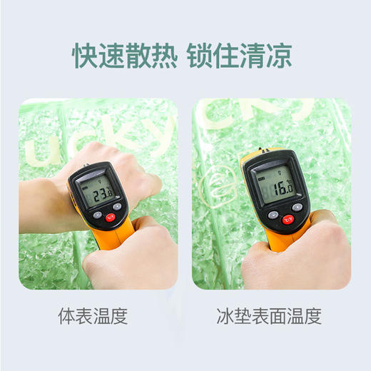 「冰爽夏季新体验！折叠便携装」夏日清凉冰垫屁股坐垫冰晶凝胶夏季凉垫座垫宿舍降温 商品图2