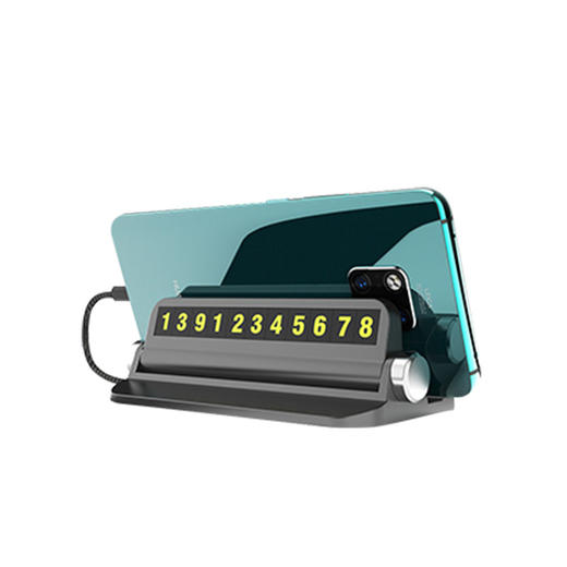 熊诺汽车临时停车卡号码牌隐藏式车载挪车牌移车牌卡车内用创意用品zmzxzhqcyp85 商品图3