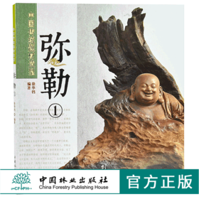 弥勒1中国传统题材造型6044木雕根雕艺术中国林业出版社官方自营店正版畅销书