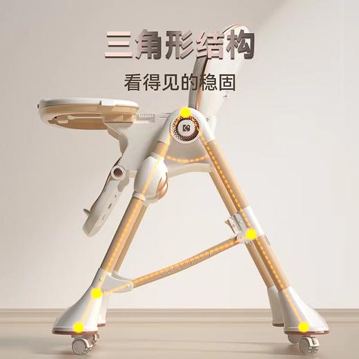 【品牌直供】karmababy卡曼宝宝餐椅多功能婴儿儿童折叠餐椅餐桌 商品图4