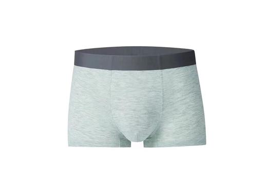 LS竹纤维男士色纺无痕平角内裤5077 商品图2