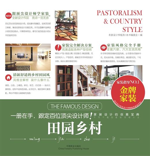 金牌家装 田园乡村 中国林业出版社7412 商品图1