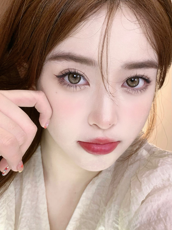 DORAGINA年抛隐形眼镜 薄荷种子14.2mm 1副/2片-VVCON美瞳商城15