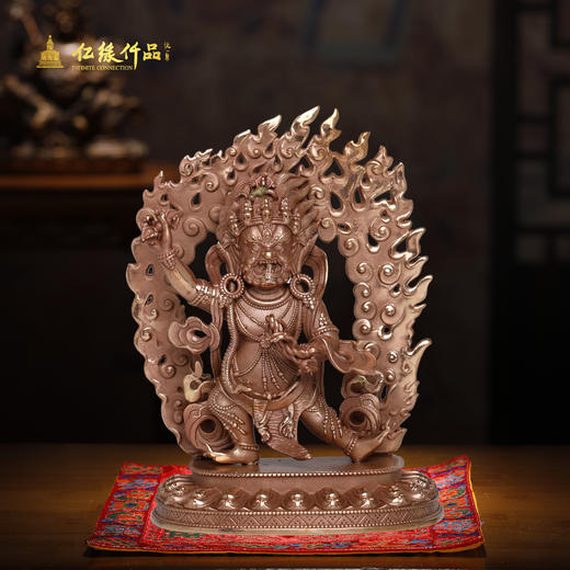 臻选圣尊红铜雕像摆件 商品图1