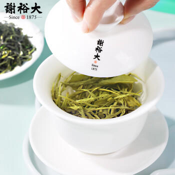 谢裕大绿茶高山醇香安徽黄山毛峰二级200g雨前袋装老茶客口粮茶 商品图2
