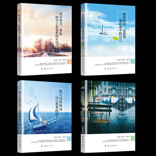 B153-【8-15岁】《发愤图强，终会抵达》（全4册） 商品图2