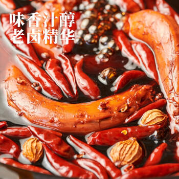 紫燕百味鸡双椒鸭脖子鸭货卤味熟食解馋零食即办公室露营夜宵预制菜下酒428g 商品图4