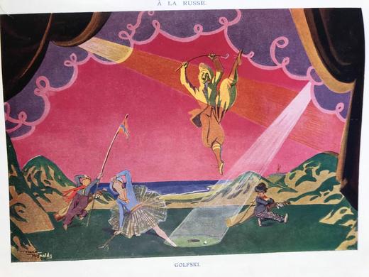 1923年1-6月 英国讽刺漫画杂志《笨拙》（含多幅彩色） 漆布精装16开 商品图7