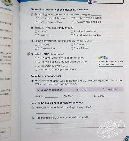 【中商原版】Athens 100 Series Reading Elect 6 100系列 阅读选择6 2020版 小学英语阅读理解 香港教育图书 英文教辅练习题 商品图7