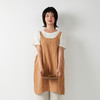 麻+汉麻围裙赭石 厨房园艺 纯麻质地 可做外搭裙 商品缩略图0