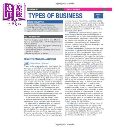 【中商原版】Edexcel International A Level Economics Student Book 2 培生爱德思国际Alevel经济学2教材 商品图5