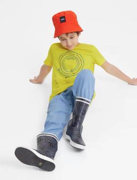 艾高 长裤  M14004/Z04-F 浅牛仔蓝.