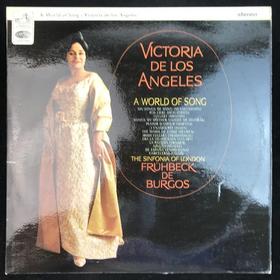 LP黑胶唱片 《歌的世界》女高音：德·洛斯·安赫莱斯 伦敦小交响乐团 弗吕贝克·德·伯格斯指挥