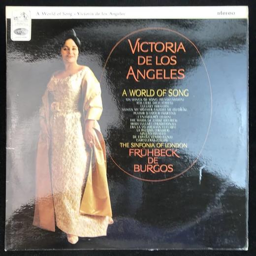 LP黑胶唱片 《歌的世界》女高音：德·洛斯·安赫莱斯 伦敦小交响乐团 弗吕贝克·德·伯格斯指挥 商品图0