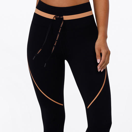 【清仓秒】澳洲Lorna Jane CONTRAST RACER FULL LENGTH LEGGINGS 072211（清仓产品，收货7天内支持调货、不退款） 商品图1