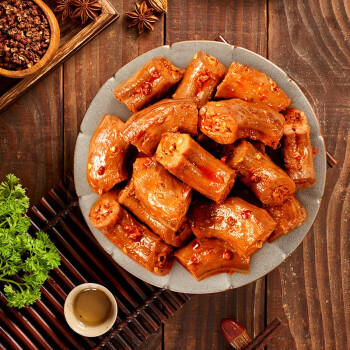 紫燕百味鸡双椒鸭脖子鸭货卤味熟食解馋零食即办公室露营夜宵预制菜下酒428g 商品图5