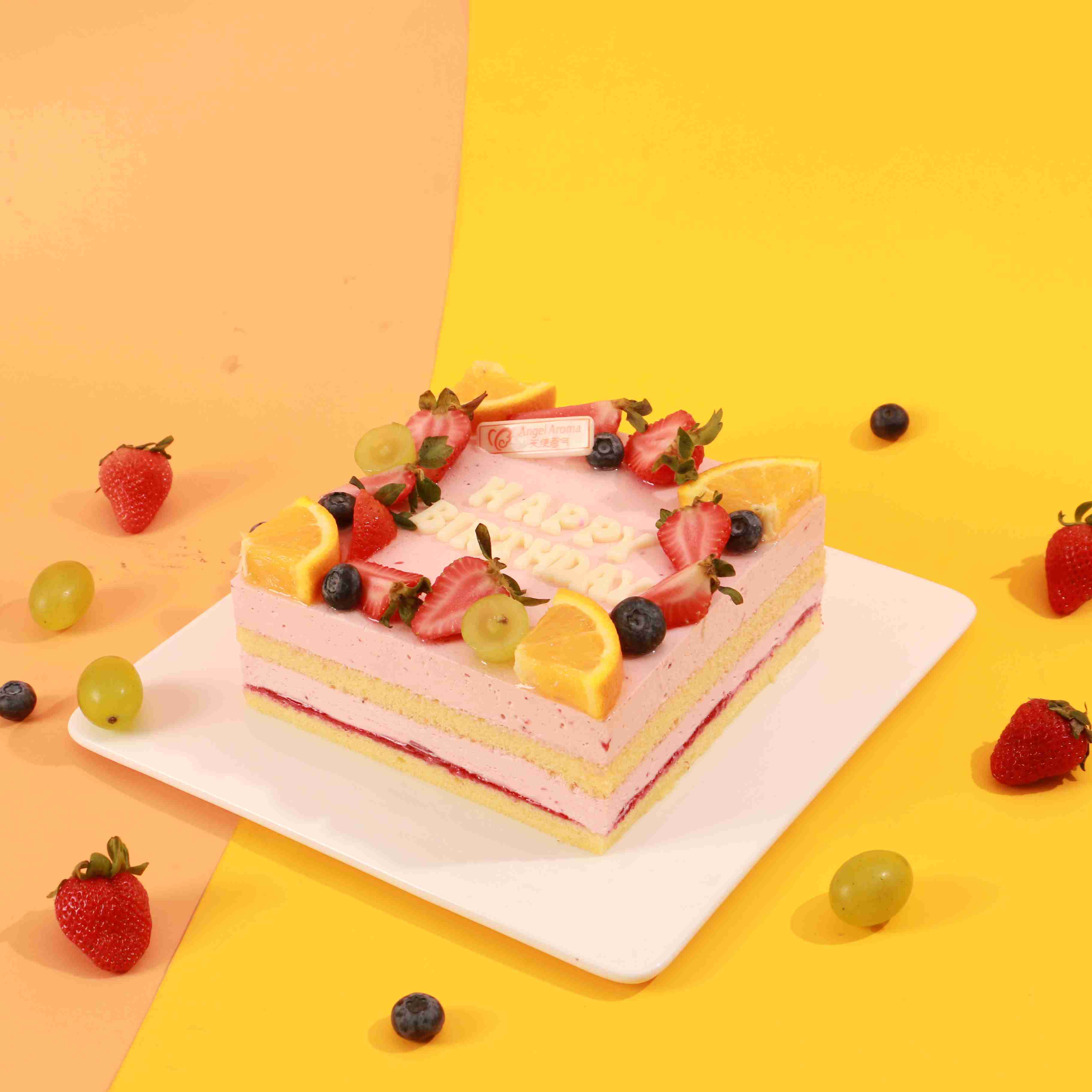 莓丽心情—欧式水果蛋糕-诠释最经典的欧式蛋糕