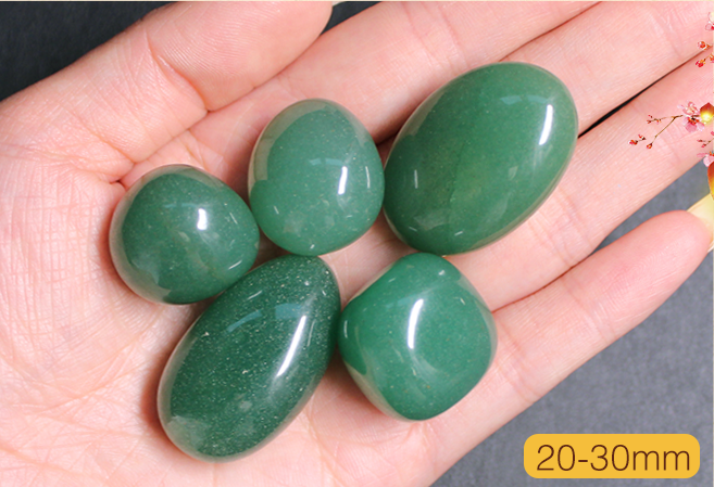 绿东陵石2颗  摆件矿石 家居办公室装饰桌面摆件