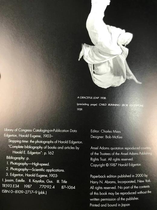 哈罗德·埃杰顿摄影图集 约百幅插图 平装16开 商品图4