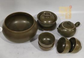 茶叶末釉茶具套组