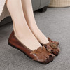 SCH-ZA313-5新款复古休闲方头木耳边软底浅口单鞋 商品缩略图2