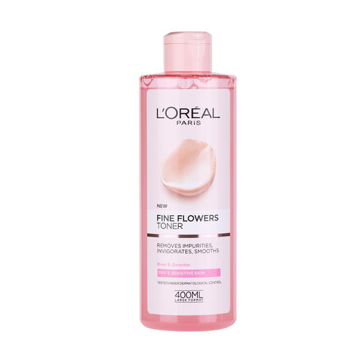 法国LOREAL欧莱雅粉漾珍花爽肤水 大粉水400ml/瓶 补水润泽 提亮肌肤 商品图6