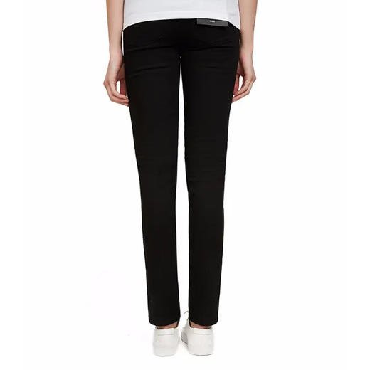 KENZO 高田贤三 女士棉质老虎徽标刺绣休闲牛仔裤 黑色 F952 PA270 6EK 99 商品图2