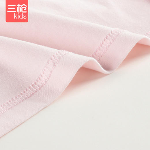 Threegun三枪 【舒肤弹力棉】女童打底儿童背心（两枚装）-39074A011 商品图4