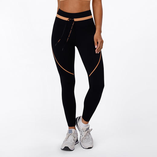 【清仓秒】澳洲Lorna Jane CONTRAST RACER FULL LENGTH LEGGINGS 072211（清仓产品，收货7天内支持调货、不退款） 商品图0