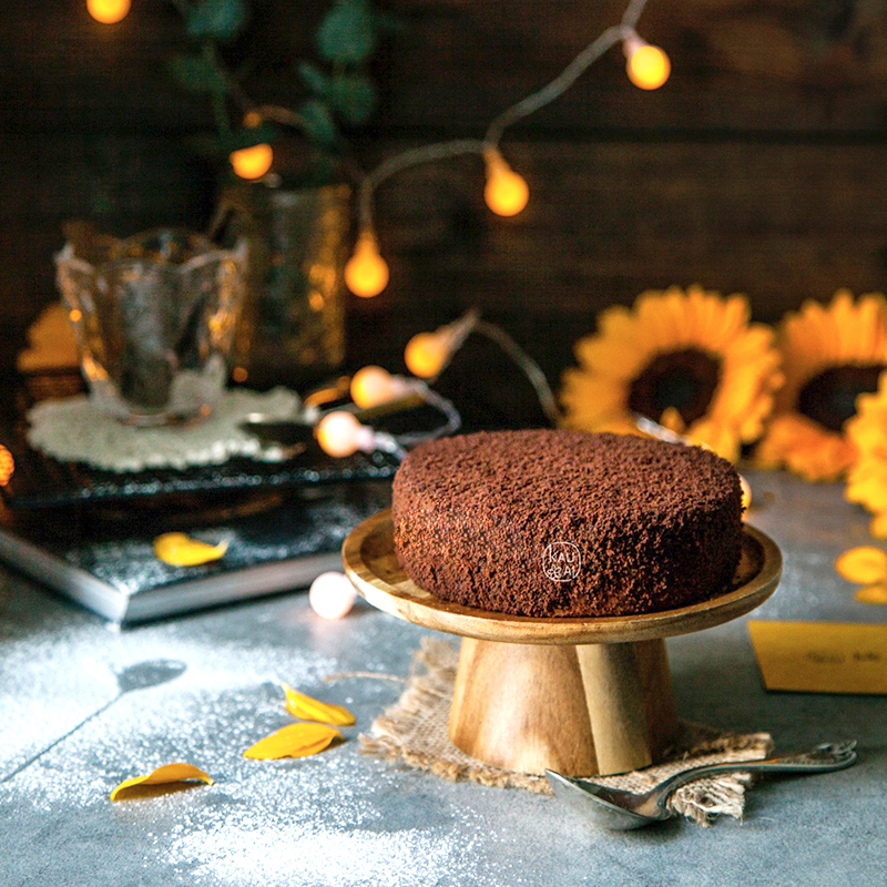 烤爱·经典款·北海道双层芝士系列·巧克力北海道双层乳酪蛋糕·巧克力·下午茶 全国配送（偏远地区除外）