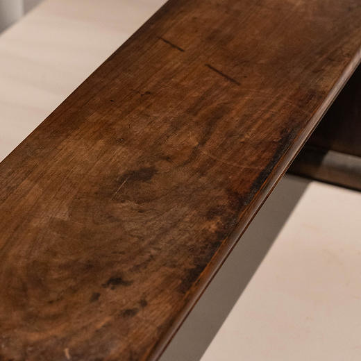 清 红木云纹板足书卷式炕几 商品图2