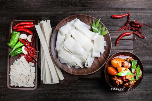 新疆真拉手工拉条子/手擀面/大盘鸡面 柔顺滑劲 弹香纯手工新疆特产 商品图3