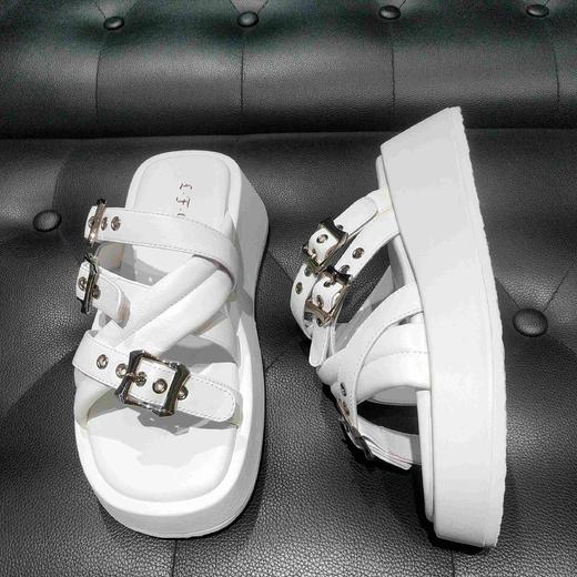 LFGJ5248超轻纤扣厚底凉拖 商品图8