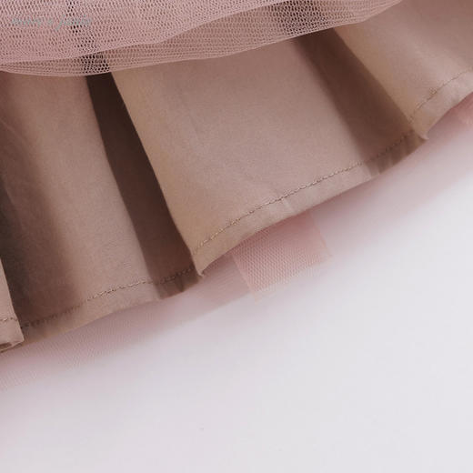 马克珍妮秋装新款 女童网纱裙短裙蓬蓬裙 儿童半身裙231325 商品图4