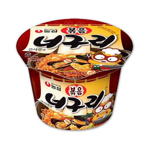 农心 小浣熊拌面大碗110g   商品图0