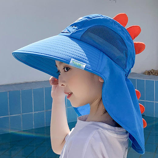 CT-M52儿童帽海边沙滩遮阳帽太阳帽男童夏季帽子女童可爱凉帽渔夫帽 商品图7
