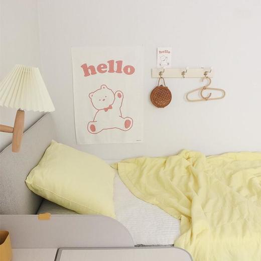 ins风 拍摄道具 房间装饰 小熊挂布 商品图5