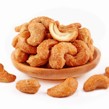 新边界 炭烧腰果400g 罐装坚果炒货腰果仁每日坚果办公室零食小吃 商品图1