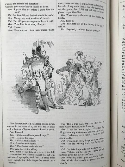 他把理查三世画成猪！1843年 莎士比亚作品集（存2卷） 肯尼·梅多斯近千幅版画插图 真皮精装16开 商品图6