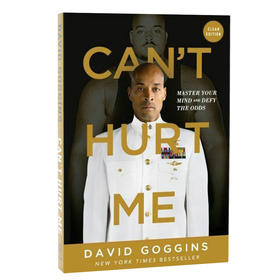 预售 英文原版 我，刀枪不入 Can't Hurt Me 大卫戈金斯传记 David Goggins 个人成长 前海豹突击队队员传授励志故事