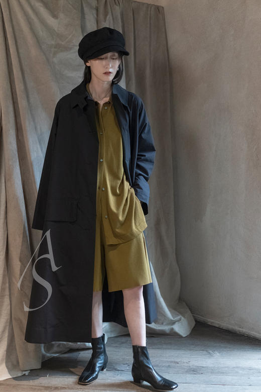 Studio Nicholson  石灰色/黛蓝色/苔藓绿ANTHOS针织短裤 商品图2