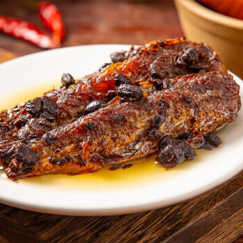 珠江桥牌豆豉鲮鱼罐头207g 中粮出品 商品图1