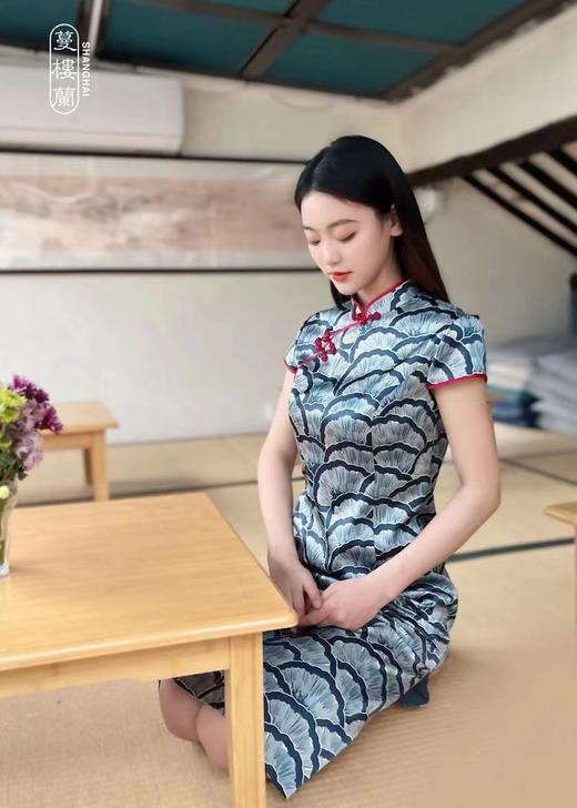 蔓楼兰/LOMELL 叶影旗袍 商品图0