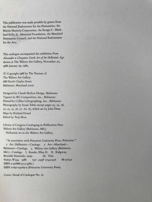 华特美术馆希腊艺术图集 数百幅插图 精装大16开 商品图3