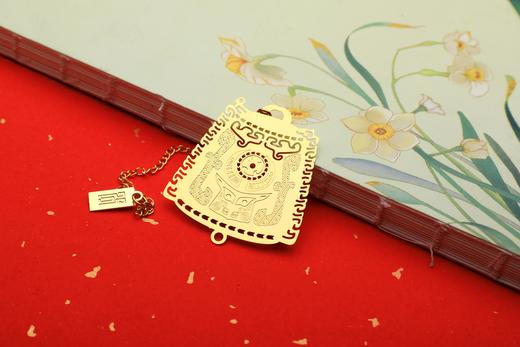 青铜器吊链书签 商品图1