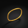 宫匠造办 金琮镯 三生有幸黄金手镯镶钻 商品缩略图2