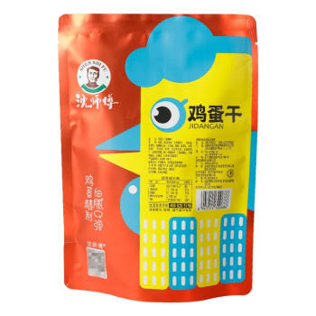 沈师傅高蛋白鸡蛋干180g香辣味 豆干小零食怀旧小吃生日礼物女休闲零食 商品图1